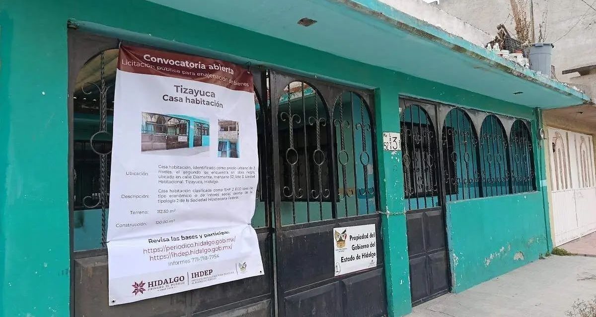Analizan nuevo destino para inmuebles recuperados por el IHDEP