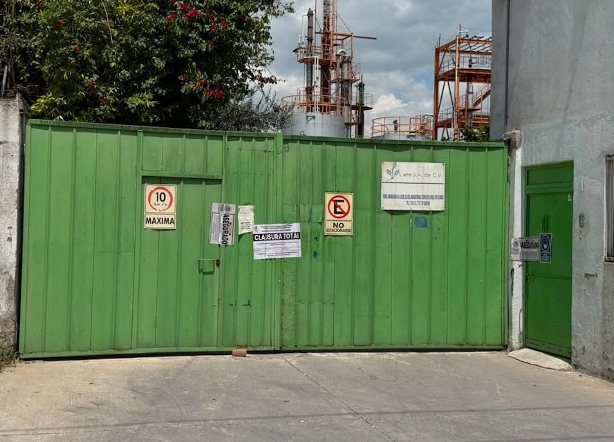 Empresa de Tizayuca llevaba seis meses clausurada antes de operativo