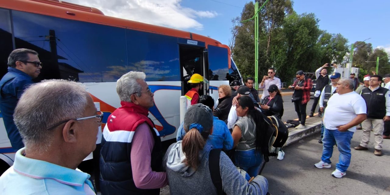 Tulancingo realiza primer simulacro de inundación