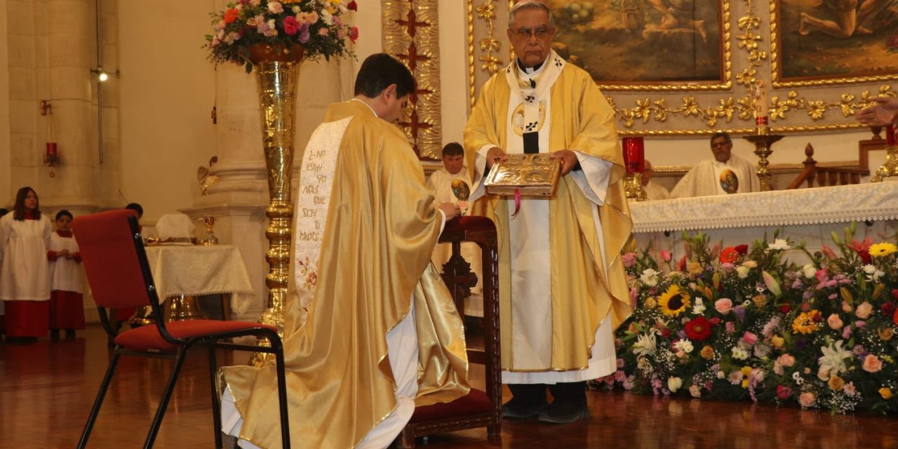 Padre Marciano asume como párroco de la Basílica Menor en Pachuca