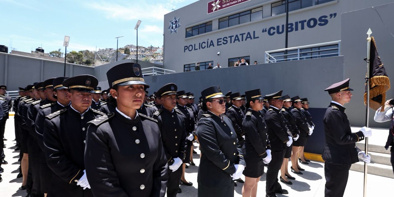 Inauguran cuartel de la Policía Estatal en Cubitos