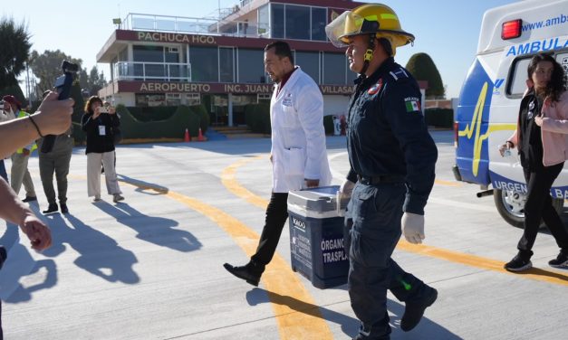 Hidalgo triplicó tasa de donación de órganos