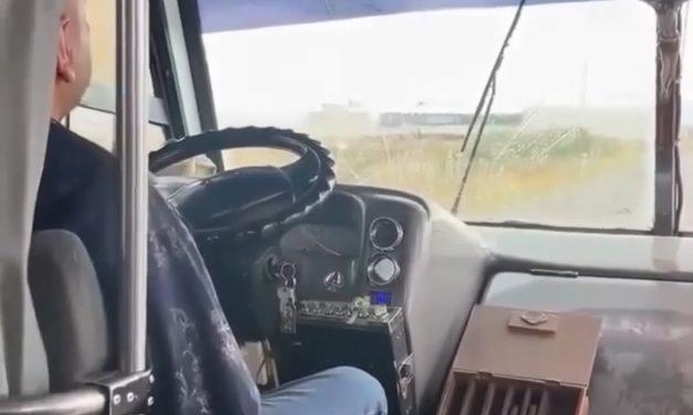 Separan a operador de micro de Tulancingo exhibido en video