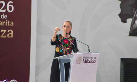 Sheinbaum presume obras durante informe en Pachuca