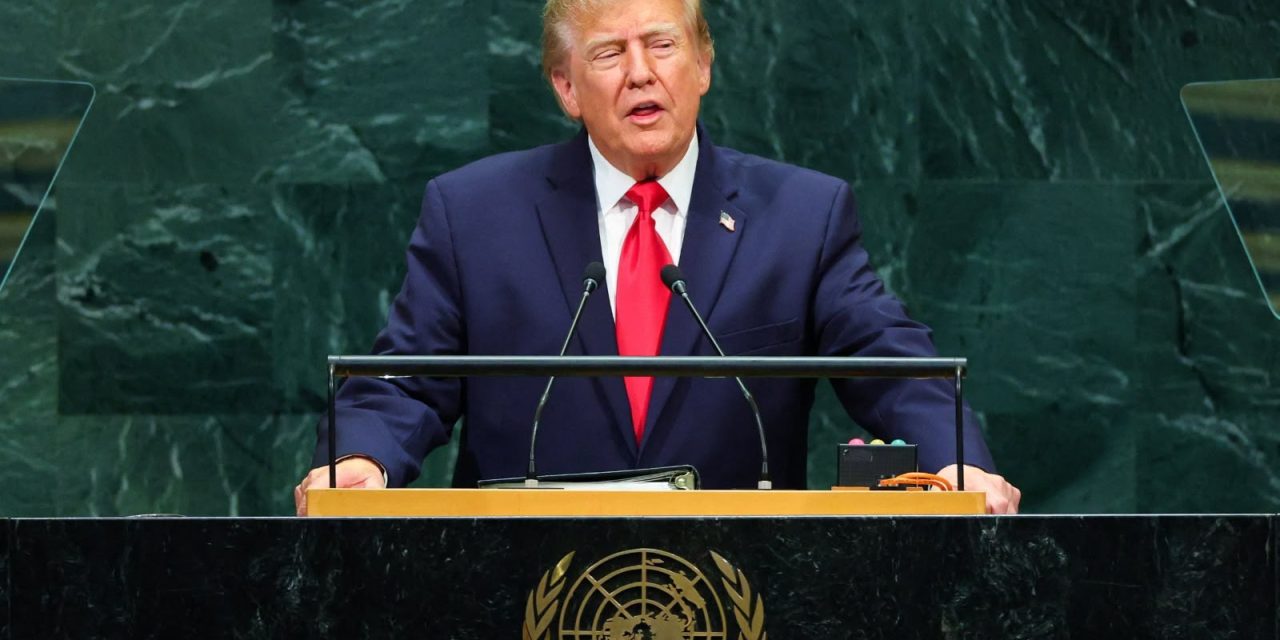 Trump en la ONU: México es epicentro de los cárteles