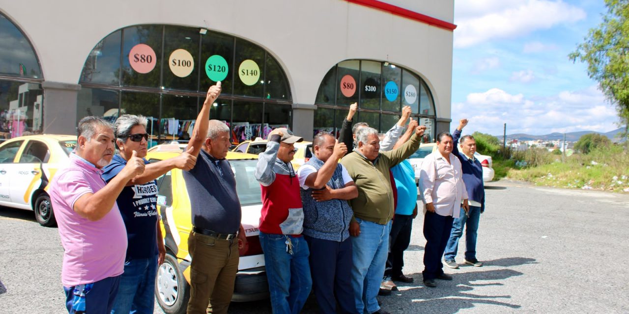 Taxistas piden ser tomados en cuenta para fijar tarifas