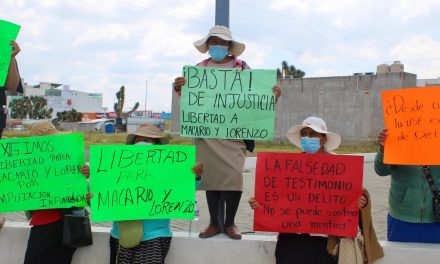 Comuneros de Julián Villagrán exigen liberar a dos detenidos