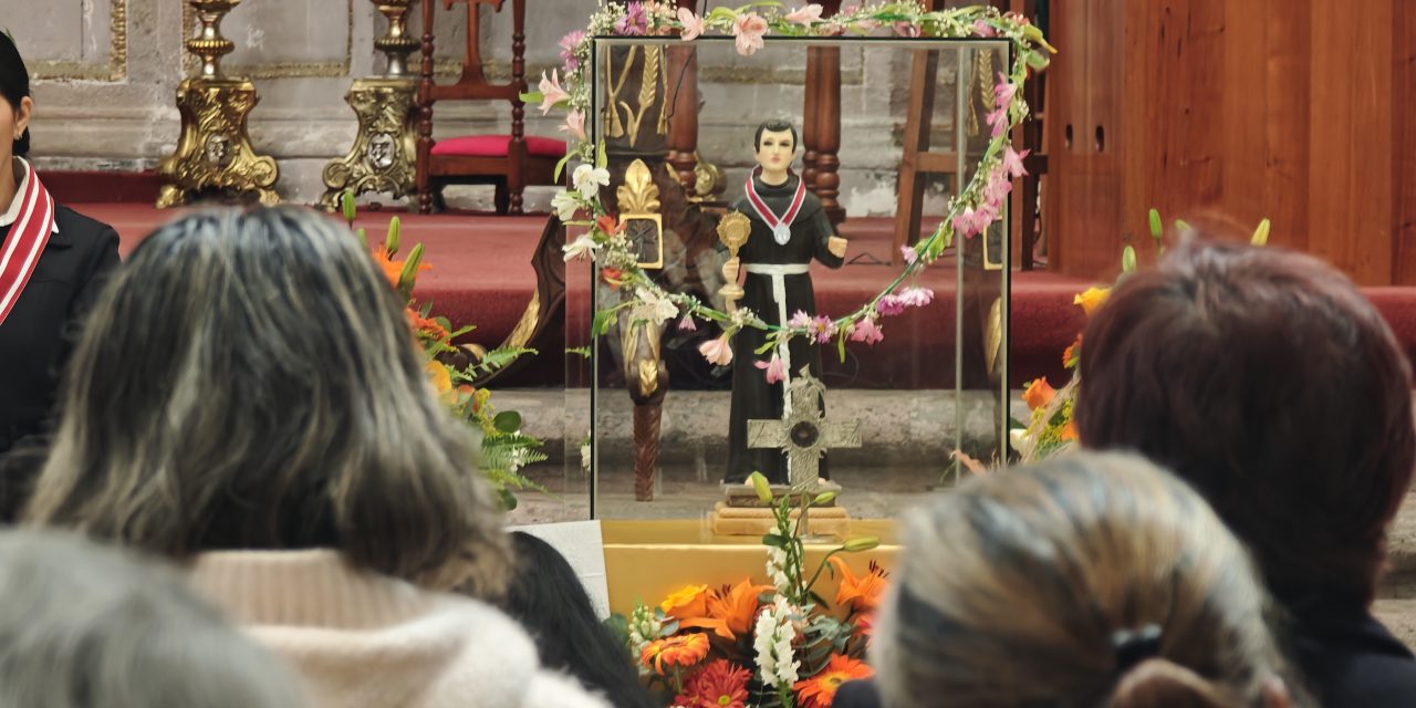 Reliquia de San Pascual Bailón llega a Catedral de Tulancingo