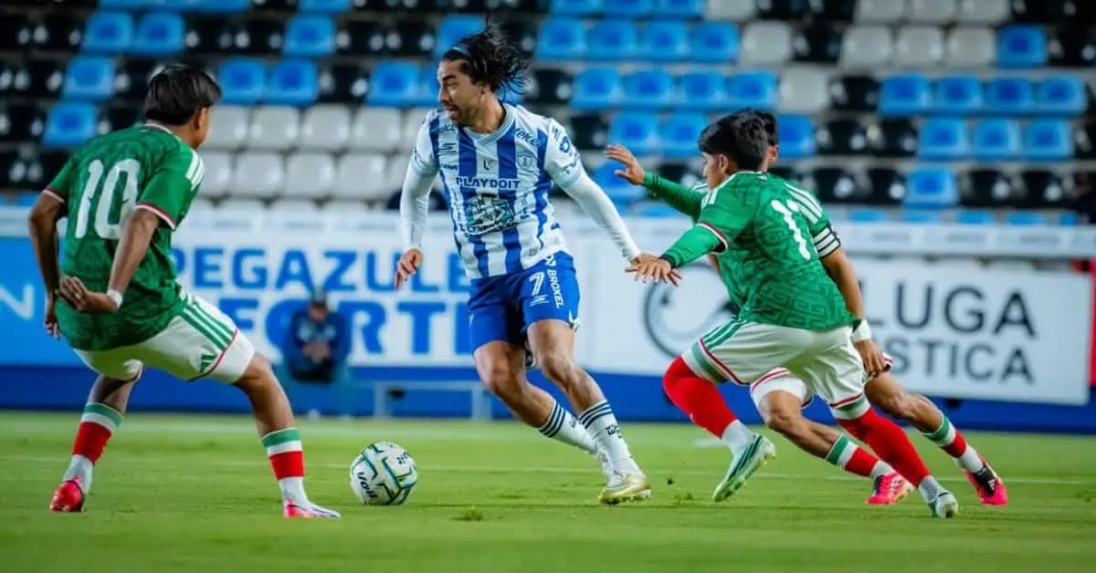 Pachuca golea a Selección Mexicana en el Huracán