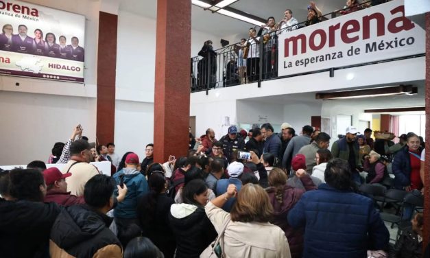 Morena registra a aspirantes a coordinadores distritales de