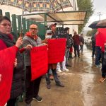 Protestan trabajadores del IMSS por falta de insumos y abusos sindicales