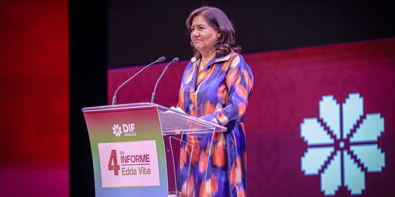 Edda Vite rinde Cuarto Informe al frente del DIFH