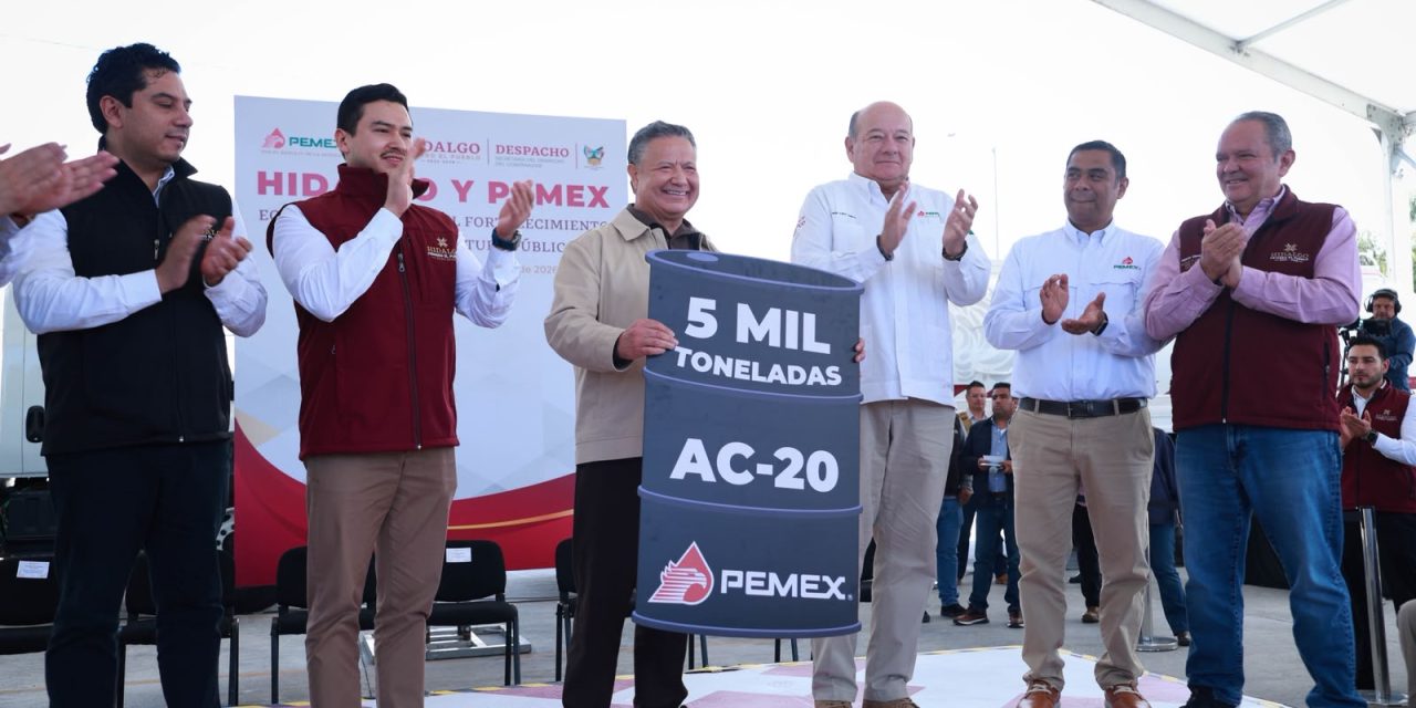 Pemex invierte 654 mdp a Hidalgo en actual gestión