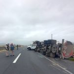 Vuelca pipa con 20 mil litros de diésel en la Pachuca-Sahagún