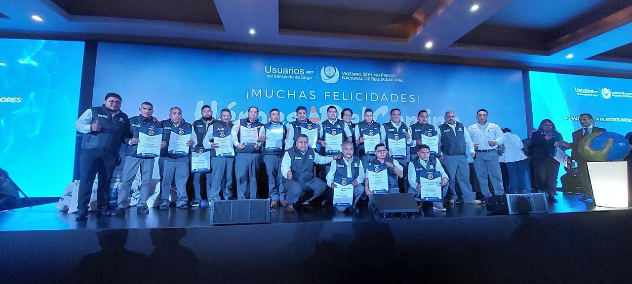 Reconocen a operadores de Grupo RICA en Premio Nacional de Seguridad Vial